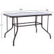 ΣΕΤ ΤΡΑΠΕΖΑΡΙΑΣ 5ΤΜΧ ADAM HM10897.02 ΤΡΑΠΕΖΙ 110x60εκ & 4 ΠΟΛΥΘΡΟΝΕΣ--ΚΑΦΕ