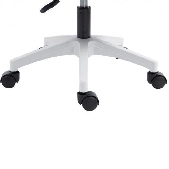 ΚΑΡΕΚΛΑ ΓΡΑΦΕΙΟΥ MATRON HM1226.02 ΛΕΥΚΟ PP--ΑΝΟΙΧΤΟ ΓΚΡΙ MESH 59x55x115Υεκ