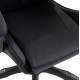 ΚΑΡΕΚΛΑ GAMING STRATUS HM1231.01 ΜΑΥΡΟ PVC--ΜΕ ΜΑΞIΛΑΡΑΚΙΑ ΜΕΣΗΣ/ΚΕΦΑΛΗΣ 60x59x117Υεκ