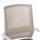 ΚΑΡΕΚΛΑ ΕΠΙΣΚΕΠΤΗ CASTER HM1228.02 ΛΕΥΚΟ ΜΕΤΑΛΛΟ/PP--ΑΝΟΙΧΤΟ ΓΚΡΙ MESH 58x56x93Υεκ