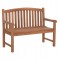 ΠΑΓΚΑΚΙ ΚΗΠΟΥ 2ΘΕΣΙΟ ELENA HM6651 ΞΥΛΟ TEAK--ΦΥΣΙΚΟ 120x60x95Υεκ.