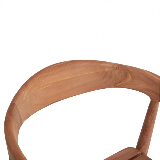 ΣΕΤ ΤΡΑΠΕΖΑΡΙΑΣ ΕΞ.ΧΩΡΟΥ 5ΤΜΧ EBENIZER HM10915 ΞΥΛΟ TEAK ΣΕ ΦΥΣΙΚΟ