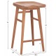 ΣΕΤ ΤΡΑΠΕΖΙ ΜΕ 2 ΣΚΑΜΠΟ ΜΠΑΡ BOLMAR HM10917 ΞΥΛΟ TEAK ΣΕ ΦΥΣΙΚΟ ΧΡΩΜΑ