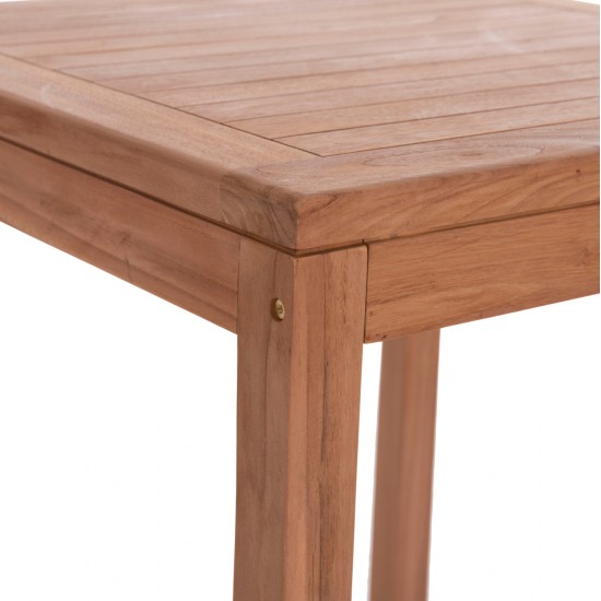 ΣΕΤ ΤΡΑΠΕΖΙ ΜΕ 2 ΣΚΑΜΠΟ ΜΠΑΡ BOLMAR HM10917 ΞΥΛΟ TEAK ΣΕ ΦΥΣΙΚΟ ΧΡΩΜΑ