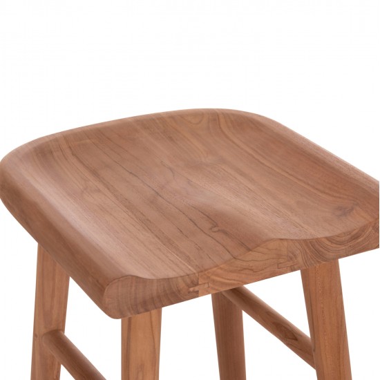 ΣΕΤ ΤΡΑΠΕΖΙ ΜΕ 2 ΣΚΑΜΠΟ ΜΠΑΡ BOLMAR HM10917 ΞΥΛΟ TEAK ΣΕ ΦΥΣΙΚΟ ΧΡΩΜΑ