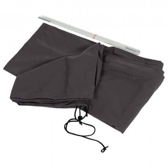 ΚΑΛΥΜΜΑ 3X3m ΓΙΑ ΟΜΠΡΕΛΑ HM6622.01 - SPUN POLYESTER ΣΕ ΓΚΡΙ
