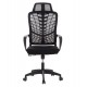 ΚΑΡΕΚΛΑ ΓΡΑΦΕΙΟΥ ELVAR HM1219.01 ΜΑΥΡO MESH--ΒΑΣΗ ΠΟΛΥΠΡΟΠΥΛΕΝΙΟΥ 63x56x125Υεκ