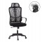 ΚΑΡΕΚΛΑ ΓΡΑΦΕΙΟΥ ELVAR HM1219.01 ΜΑΥΡO MESH--ΒΑΣΗ ΠΟΛΥΠΡΟΠΥΛΕΝΙΟΥ 63x56x125Υεκ