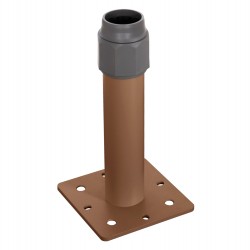 ΒΑΣΗ ΟΜΠΡΕΛΑΣ ΑΛΟΥΜΙΝΙΟΥ HM6607.02 HEAT TRANSFER ΑΛΟΥΜΙΝΙΟ 18x18x30Υεκ.