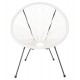 ΣΕΤ ΕΞΩΤΕΡΙΚΟΥ ΧΩΡΟΥ 3ΤΜΧ ACAPULCO HM11861.12 P.E.RATTAN ΛΕΥΚΟ-ΜΕΤΑΛΛΟ ΣΕ ΜΑΥΡΟ
