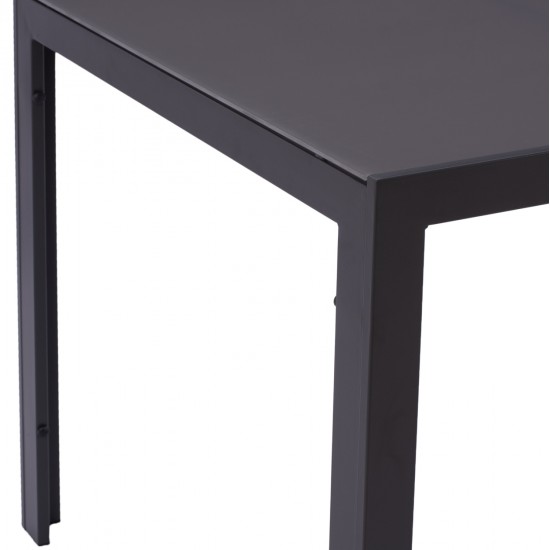 ΣΕΤ ΤΡΑΠΕΖΑΡΙΑΣ ΕΞ.ΧΩΡΟΥ 5ΤΜΧ MORNER HM21008 ΜΕΤΑΛΛΟ & WICKER ΣΕ ΓΚΡΙ