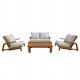 ΠΟΛΥΘΡΟΝΑ LOUNGE MIREX HM6641 ΞΥΛΟ ΑΚΑΚΙΑΣ ΦΥΣΙΚΟ-ΕΚΡΟΥ ΜΑΞΙΛΑΡΙΑ 80x96x62Υεκ