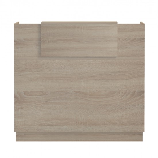 ΓΡΑΦΕΙΟ ΥΠΟΔΟΧΗΣ (RECEPTION) BARRY HM2152.01 ΜΕΛΑΜΙΝΗ ΣΕ SONAMA 120x70x110Υεκ.