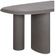 ΤΡΑΠΕΖΙ ΤΡΑΠΕΖΑΡΙΑΣ FIBER CEMENT ΟΒΑΛ GLEN HM6598.01 ΓΚΡΙ 260x95x75Υεκ