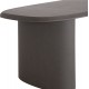 ΤΡΑΠΕΖΙ ΤΡΑΠΕΖΑΡΙΑΣ FIBER CEMENT ΟΒΑΛ GLEN HM6598.01 ΓΚΡΙ 260x95x75Υεκ