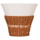 ΣΕΤ 2ΤΜΧ ΒΟΗΘΗΤΙΚΑ ΤΡΑΠΕΖΙΑ PERRAL HM21138.02 FIBER CEMENT ΛΕΥΚΟ-ΦΥΣΙΚΟ RATTAN