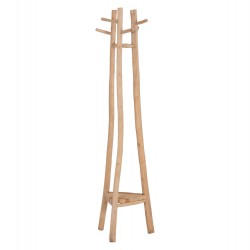 ΚΑΛΟΓΕΡΟΣ ΜΕ 3 ΚΟΛΩΝΕΣ TRIDEM HM4881 ΞΥΛΟ TEAK ΣΕ ΦΥΣΙΚΟ 52x52x200Υεκ.