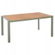ΤΡΑΠΕΖΙ ΕΞΩΤ.ΧΩΡΟΥ GOYA HM6059.07 ΑΛΟΥΜΙΝΙΟ ΣE OLIVE GREEN & POLYWOOD 160X80Χ75Υεκ.