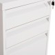 ΣΥΡΤΑΡΙΕΡΑ ΓΡΑΦΕΙΟΥ SIDER HM6635.02 ΜΕΤΑΛΛΙΚΗ ΛΕΥΚΗ-3 ΣΥΡΤΑΡΙΑ ΜΕ ΚΛΕΙΔΙ 39x50x61Υεκ