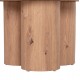 ΤΡΑΠΕΖΙ ΣΑΛΟΝΙΟΥ SILVA HM18443 ΚΕΡΑΜΙΚΟ TOP ΟΨΗ ΤΡΑΒΕΡΤΙΝΑΣ-MDF ΦΥΣΙΚΟ Φ80x45Υεκ.