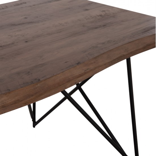 ΣΕΤ ΤΡΑΠΕΖΑΡΙΑΣ 7ΤΜΧ VIGOR HM21355 ΤΡΑΠΕΖΙ 180x90εκ ΜΕ 6 ΚΑΡΕΚΛΕΣ