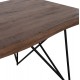ΣΕΤ ΤΡΑΠΕΖΑΡΙΑΣ 7ΤΜΧ VIGOR HM21355 ΤΡΑΠΕΖΙ 180x90εκ ΜΕ 6 ΚΑΡΕΚΛΕΣ