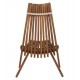 ΠΟΛΥΘΡΟΝΑ LOUNGE ΜΕ ΜΑΞΙΛΑΡΑΚΙ ΠΤΥΣΣΟΜΕΝΗ SHIGAN HM6530 ΞΥΛΟ ΑΚΑΚΙΑΣ 56.5x83x87Υεκ