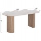 ΣΕΤ ΤΡΑΠΕΖΑΡΙΑΣ 7ΤΜΧ MELLOW HM21361 ΚΕΡΑΜΙΚΟ TOP/MDF ΠΟΔΙΑ--PU ΚΑΦΕ/ΜΕΤΑΛ.ΠΟΔΙΑ