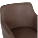 ΣΕΤ ΤΡΑΠΕΖΑΡΙΑΣ 7ΤΜΧ MELLOW HM21361 ΚΕΡΑΜΙΚΟ TOP/MDF ΠΟΔΙΑ--PU ΚΑΦΕ/ΜΕΤΑΛ.ΠΟΔΙΑ