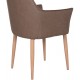 ΣΕΤ ΤΡΑΠΕΖΑΡΙΑΣ 7ΤΜΧ MELLOW HM21361 ΚΕΡΑΜΙΚΟ TOP/MDF ΠΟΔΙΑ--PU ΚΑΦΕ/ΜΕΤΑΛ.ΠΟΔΙΑ
