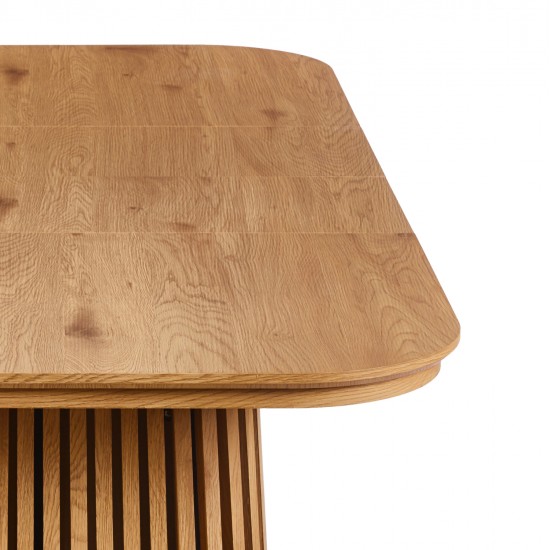ΤΡΑΠΕΖΙ ΤΡΑΠΕΖΑΡΙΑΣ ΕΠΕΚΤΕΙΝΟΜΕΝΟ VERLO HM18436 MDF ΣΕ ΦΥΣΙΚΟ 120/150/180x90x75Υεκ.