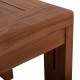LOUNGE ΣΕΤ KIOTO HM10960 ΤΡΑΠΕΖΑΚΙ & 2 ΠΟΛΥΘΡΟΝΕΣ--ΞΥΛΟ TEAK--ΜΠΕΖ ΜΑΞΙΛΑΡΙΑ
