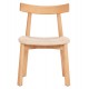 KΑΡΕΚΛΑ ΤΡΑΠΕΖΑΡΙΑΣ OSORIO HM18335.01 RUBBERWOOD & ΣΧΟΙΝΙ ΣΕ ΦΥΣΙΚΟ 51x55x74Υεκ