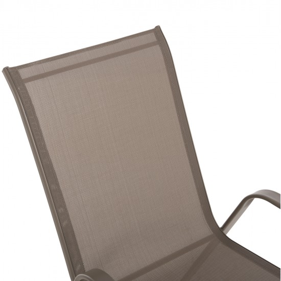 ΣΕΤ ΤΡΑΠΕΖΑΡΙΑΣ 5ΤΜΧ ADAM HM10897.04 ΤΡΑΠΕΖΙ 110x60εκ & 4 ΠΟΛΥΘΡΟΝΕΣ--ΣΑΜΠΑΝΙ