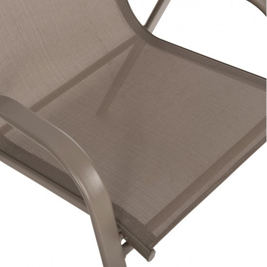 ΣΕΤ ΤΡΑΠΕΖΑΡΙΑΣ 5ΤΜΧ ADAM HM10897.04 ΤΡΑΠΕΖΙ 110x60εκ & 4 ΠΟΛΥΘΡΟΝΕΣ--ΣΑΜΠΑΝΙ
