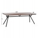 ΣΕΤ ΤΡΑΠΕΖΑΡΙΑΣ 7ΤΜΧ MANDY HM10957.03 MDF TOP--ΥΦΑΣΜΑ TAUPE & ΜΕΤΑΛ.ΠΟΔΙΑ