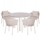 ΣΕΤ ΤΡΑΠΕΖΑΡΙΑΣ ΕΞ.ΧΩΡΟΥ 5ΤΜΧ SHANKS HM11002.02 ΑΛΟΥΜ. ΚΡΕΜ & OLEFIN ΜΑΞΙΛΑΡΙΑ ΜΠΕΖ