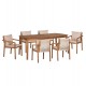 ΣΕΤ ΤΡΑΠΕΖΑΡΙΑΣ ΕΞ.ΧΩΡΟΥ 7ΤΜΧ FEY HM10980 ΞΥΛΟ ΑΚΑΚΙΑΣ ΣΕ ΦΥΣΙΚΟ--ΜΑΞΙΛΑΡΙΑ ΜΠΕΖ