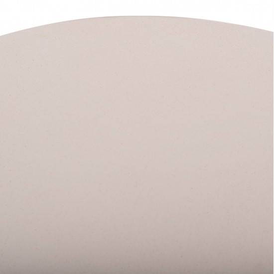 ΤΡΑΠΕΖΙ ΣΑΛΟΝΙΟΥ ANNA HM18158.02 FIBER CEMENT ΣΕ ΛΕΥΚΟ--Φ92x44.5Υεκ