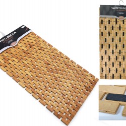 Πατάκι Μπάνιου Αντιολισθητικό Φυσικό Μπαμπού 50x80cm