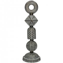 Διακοσμητικό ArteLibre Tribal Καφέ Polyresin 13X13X41cm