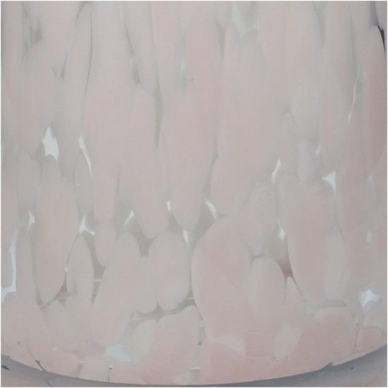 Βάζο ArteLibre Ροζ Γυαλί 12x12x25cm