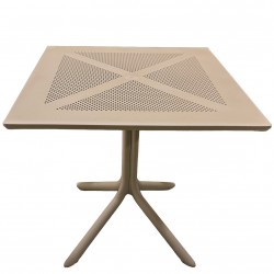 Τραπέζι Κήπου ArteLibre SIREA Cappuccino PP 80x80x75cm